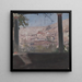 Summer House Painting by Maria Potocka in Bakhchisaray, from the Crimean journey - Jan Cigliski — framed artwork on a wall