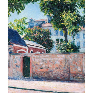 Maisons à Argenteuil - Gustave Caillebotte | Reproduction Tableau Décoration murale affiche copie