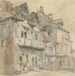 Casas en Dieppe - David Roberts — vista de la obra