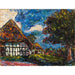 Casas de Fehmarn - Ernst Ludwig Kirchner — presentado en un interior