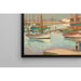 Reproducción del cuadro Casas en el puerto en la isla de Yeu - Henri Lebasque