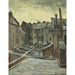 Reproducción del cuadro Casas vistas desde atrás - Vincent van Gogh