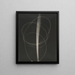 La Plume - Man Ray — cuadro enmarcado en la pared