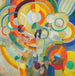 Mange de cochons - Robert Delaunay — vista de la obra