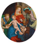 La Virgen con el Niño y los Reyes Magos - Manera de Simon de Châlons — vista de la obra