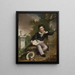 Portrait of Matthieu Huizinga Messchert - Manuel Joachim de França — framed artwork on a wall