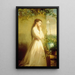 La Fleur morte - Manuel Ocaranza — cuadro enmarcado en la pared