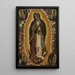 Virgen de Guadalupe - Manuel de Arellano — cuadro enmarcado en la pared