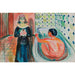Reproducción del cuadro Marat en el baño y Charlotte Corday Edvard Munch - Edvard Munch
