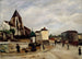 L'église Saint-Germain-de-Charonne, la place Saint-Blaise y la calle de Bagnolet - Marcel Leprin — vista de la obra