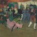 Marcelle Lender bailando el bolero en Chilpric - Henri de Toulouse-Lautrec — presentado en un interior