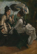 La Conversation - Marcellin-Gilbert Desboutin — framed artwork on a wall