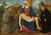 El Pietà con los santos Francisco y Nicolás de Tolentino - Marcello Fogolino — vista de la obra