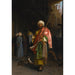 Reproduction of the painting of the Traveling Merchant in Cairo - Jean-Léon Gérôme