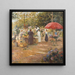 Mercado de flores - Ekaterina Sergeevna ZarudnajaKavos — cuadro enmarcado en la pared