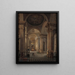 interior de la iglesia de Todos los Santos en Varsovia - Marcin Zaleski — cuadro enmarcado en la pared