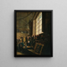 Interior de la Escuela de Bellas Artes de Varsovia - Marcin Zaleski — cuadro enmarcado en la pared