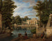 View of Łazienki Palace in Summer - Marcin Zaleski — artwork view