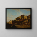 View of the castle from the north - Marcin Zaleski — framed artwork on a wall