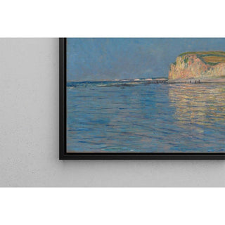 Marée basse à Pourville, près de Dieppe - Claude Monet | Reproduction Tableau Décoration murale affiche copie