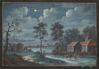 Margaretha Barbara Dietzsch - Et sydlandsk landskab i fuldmne.webp