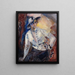 Portrait of Yvonne Printemps 1894-1977 actress and singer - Marguerite Barthélemy — framed artwork on a wall