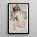 La Poupée - Marguerite Delorme — cuadro enmarcado en la pared