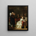 La joven madre erudita - Marguerite Gérard — cuadro enmarcado en la pared