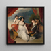 Maria Mathilda Bingham con dos de sus hijos - Sir Thomas Lawrence — presentación mural de la obra