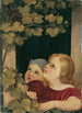 Two children at the window - Maria Beatrice — artwork view