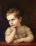 Portrait of a Child Natalie Stuntz Niece of the Artist - Maria Elektrine — artwork view