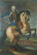 Carlo Emanuele III a caballo - Maria Giovanna Clementi — vista de la obra