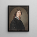 Charlotte Lotten Lindblad 1829–1912 pianista - Maria Röhl — cuadro enmarcado en la pared