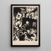 House on Fire Painting - Maria Uhden — framed artwork on a wall