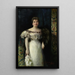 Retrato de Mme WR - Maria Wasilkowska-Nostitz — cuadro enmarcado en la pared