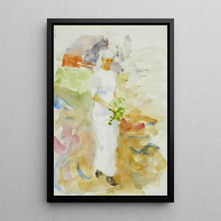 Maria Wiik - Woman in the garden.webp