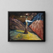 Golgotha - Marianne von Werefkin — cuadro enmarcado en la pared