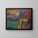 Precipicio - Marianne von Werefkin — cuadro enmarcado en la pared