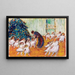 Christmas Tree Painting - Marianne von Werefkin — framed artwork on a wall