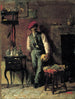 Retrato del pintor Joaquim Agrassot - Mariano Fortuny Marsal — vista de la obra