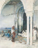 El Café de las Golondrinas - Mariano Fortuny Marsal — vista de la obra