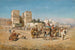 Caravana partiendo de Bab al-Nasr El Cairo - Mariano de Franceschi — vista de la obra