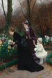 The godmother's garden - Marie-François Firmin-Girard — artwork view