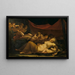 El sueño de Venus - Marie-Françoise-Constance Mayer — cuadro enmarcado en la pared