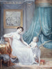 Retrato presunto de Madame Marie Alexandre Vincent y de su hijo André - Marie-Gabrielle Capet — vista de la obra