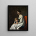 Madame Philippe Panon Desbassayns de Richemont Jeanne Églé Mourgue y su hijo Eugène - Marie-Guillemine Benoist — cuadro enmarcado en la pared