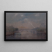 Tandis que Paris dormait la recherche des pigeons - Marie-Joseph Léon Clavel Iwill — framed artwork on a wall