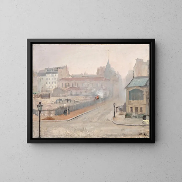en la niebla - Marie Bashkirtseff — cuadro enmarcado en la pared