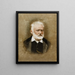 Victor Hugo - Marie Besson — framed artwork on a wall