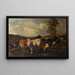 Las alturas de Toutainville, Normandía - Marie Dieterl — cuadro enmarcado en la pared